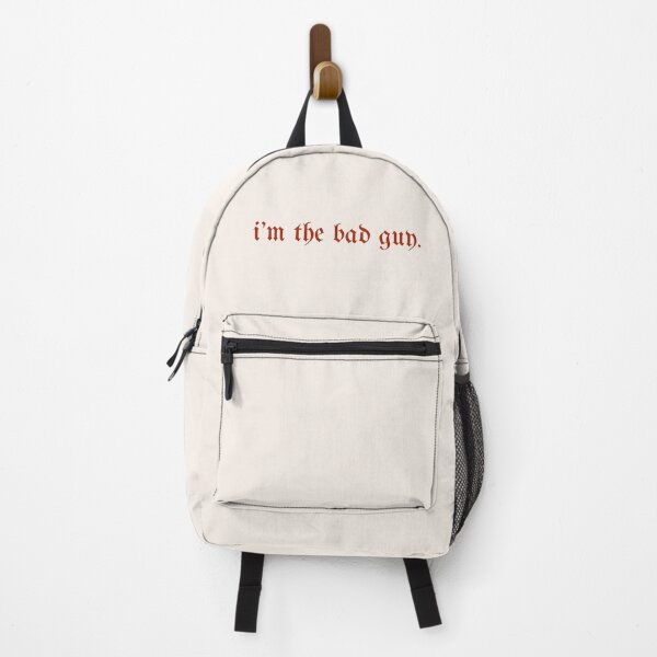 Item preview, i'm the bad guy by billie eilish (red text) designed and sold by fazeelat.