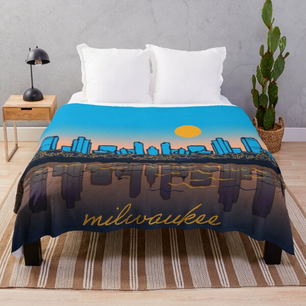 Item preview, Milwaukee Skyline designed and sold by roxannetemple.