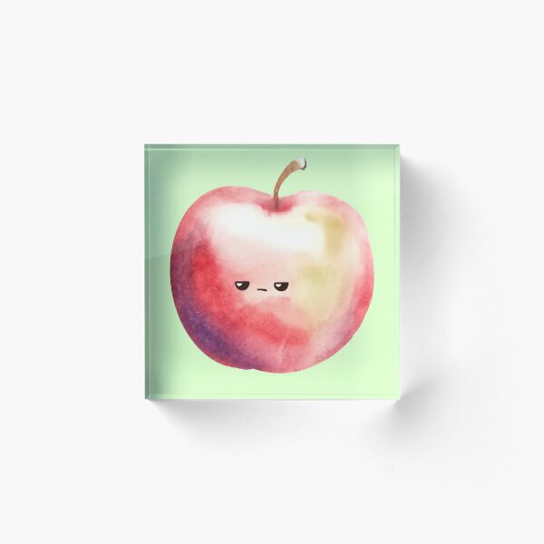 Artikelvorschau, Verärgerter roter Apfel entworfen und verkauft von Squeak Studio.