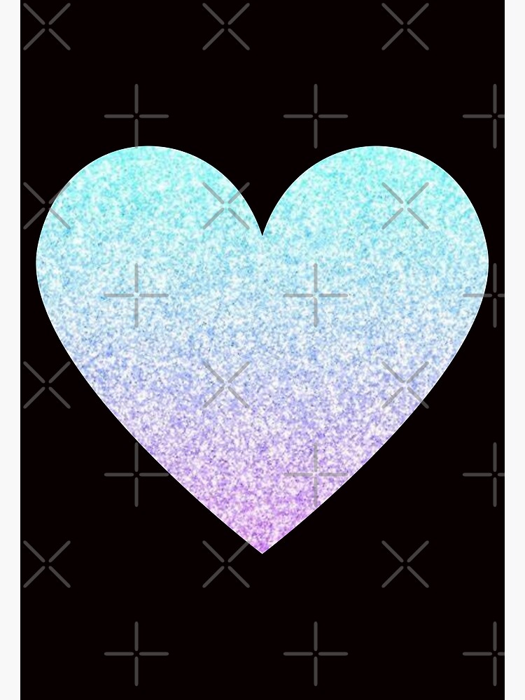 Sticker for Sale avec l'œuvre « Coeur rouge traditionnel à faux paillettes  » de l'artiste Felicity-K