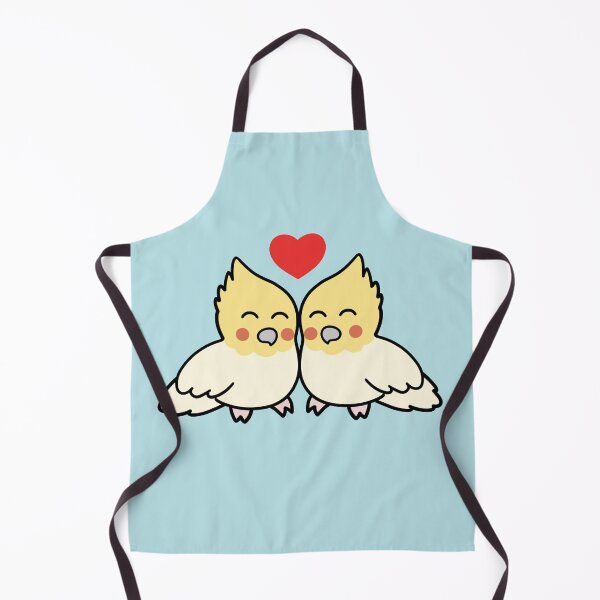 Item preview, Lutino Pearl Cockatiel Love designed and sold by BiscuitSnack.