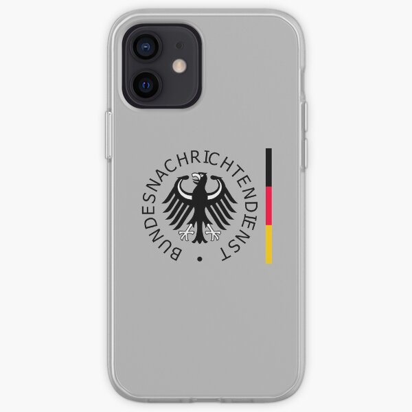 Bundesnachrichtendienst BND Federal Intelligence Service of Germany iPhone Soft Case