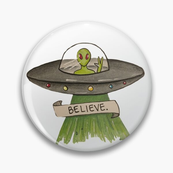Item preview, Believe in Aliens designed and sold by Emmajurv.