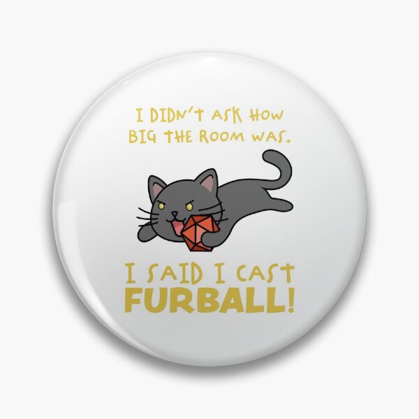 Item preview, I Said I Cast Furball designed and sold by Cute N' Nerdy Shop.