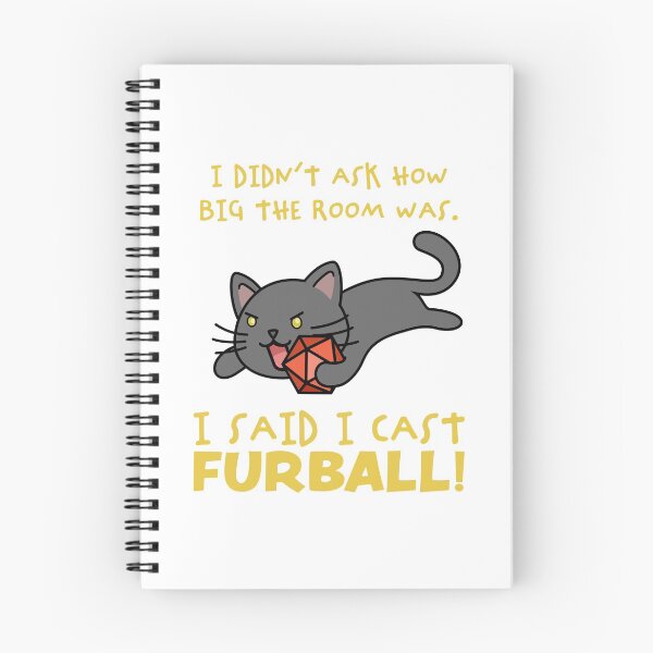 Item preview, I Said I Cast Furball designed and sold by Cute N' Nerdy Shop.