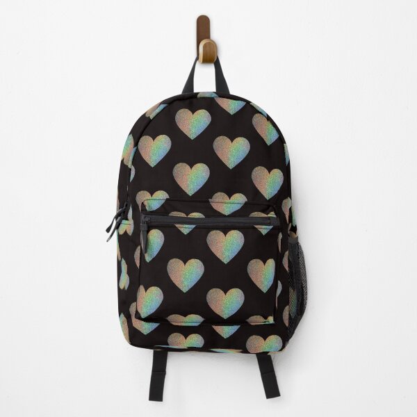 Item preview, Rainbow Holographic Ombre Faux Glitter Heart designed and sold by Felicity-K.