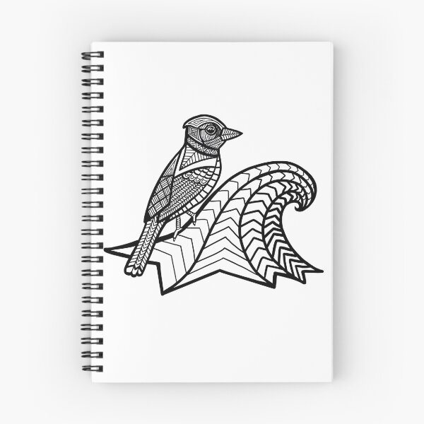 Item preview, Bird Surfer designed and sold by ClaresColoring.