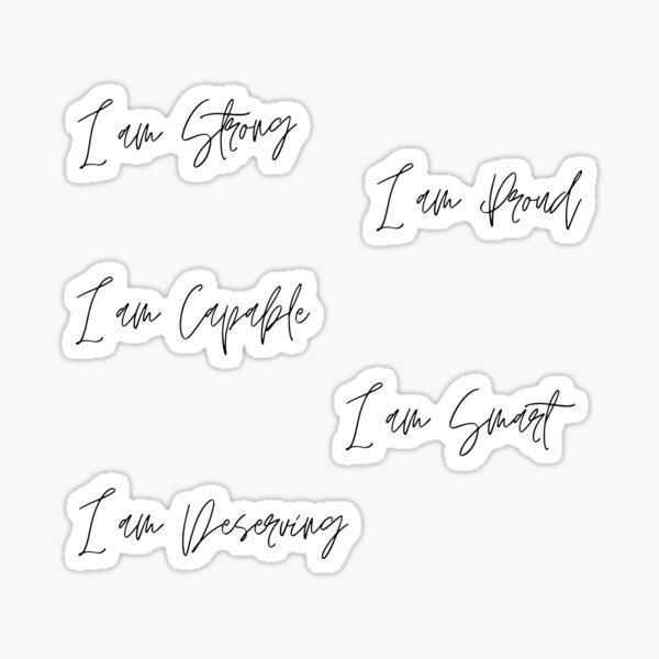 I Am... (Sticker Pack) Sticker