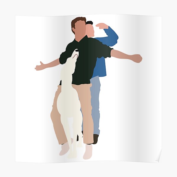 Chandler and Joey Poster