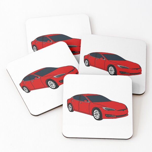 Item preview, Red Tesla Model S designed and sold by Connor Jack.