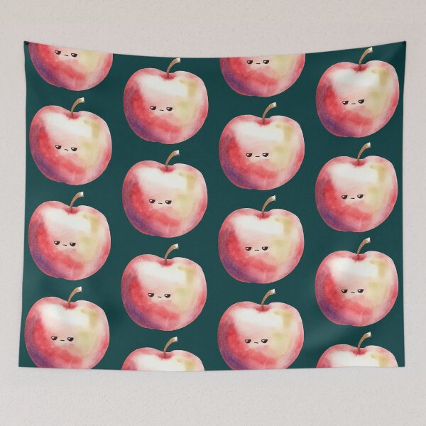 Item preview, Annoyed Red Apple designed and sold by Squeak Studio.