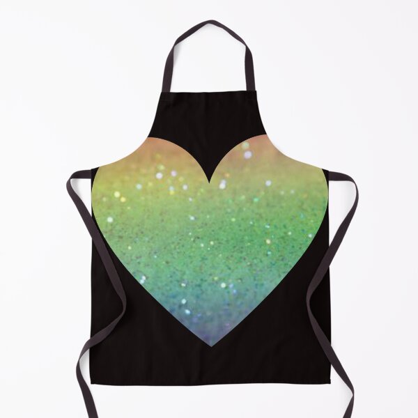 Item preview, Rainbow Ombre Faux Glitter Heart designed and sold by Felicity-K.