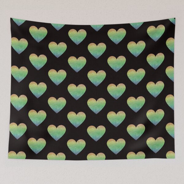 Item preview, Arco Iris Ombre Faux Glitter Corazón designed and sold by Felicity-K.