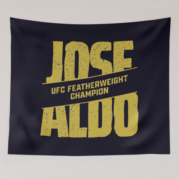 Item preview, Jose Aldo - UFC Featherweight Champion - Typography 1 designed and sold by Getting  Smashed Co.