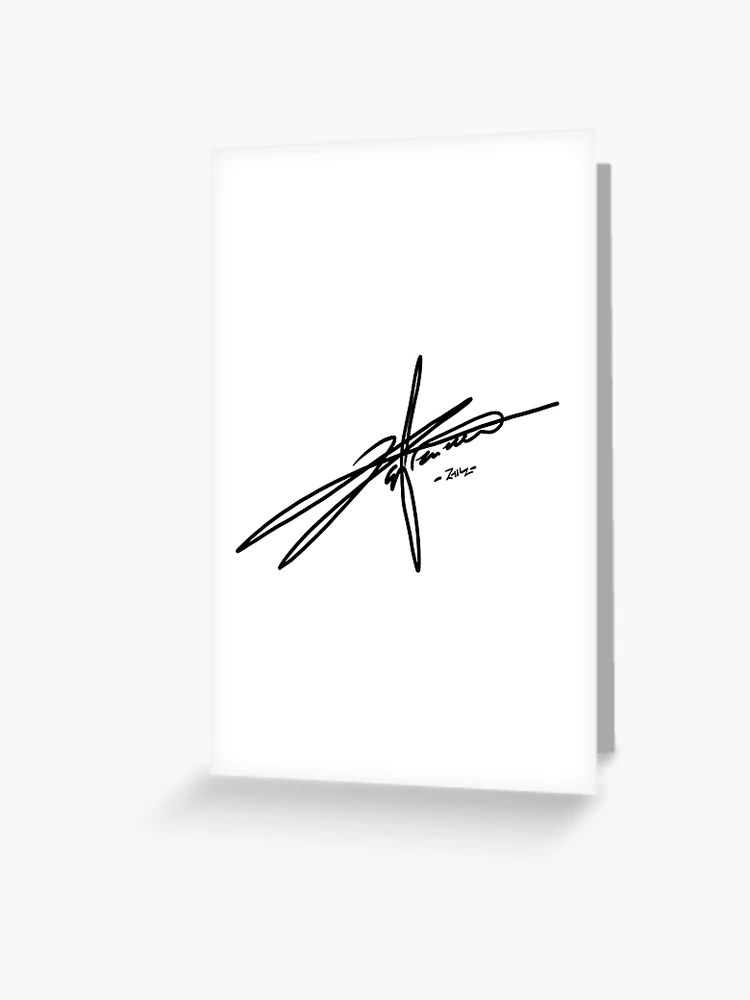 Lee Jeno Signature - NCT