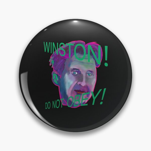 Item preview, George Orwell portrait designed and sold by RBgoodies.