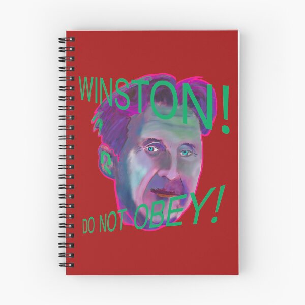 Item preview, George Orwell portrait designed and sold by RBgoodies.