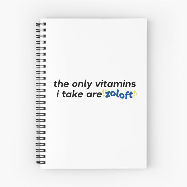 Item preview, the only vitamins i take are zoloft Owen Joyner quote designed and sold by ibella328.