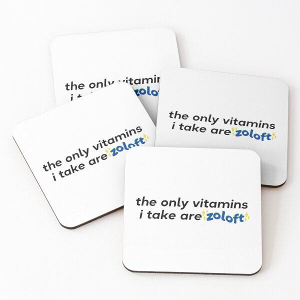 Item preview, the only vitamins i take are zoloft Owen Joyner quote designed and sold by ibella328.