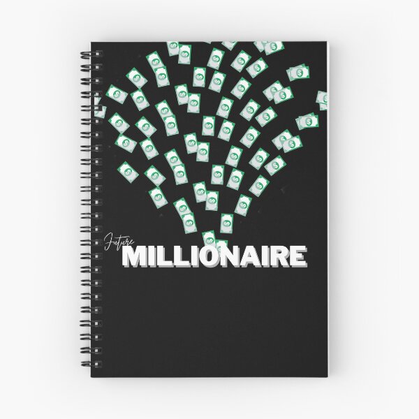Item preview, Millionaire T-shirt Black And White, Quote, Cash, Money, Funny T-Shirt designed and sold by KananiandKiki.