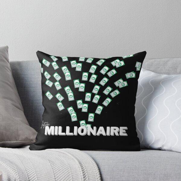 Item preview, Millionaire T-shirt Black And White, Quote, Cash, Money, Funny T-Shirt designed and sold by KananiandKiki.