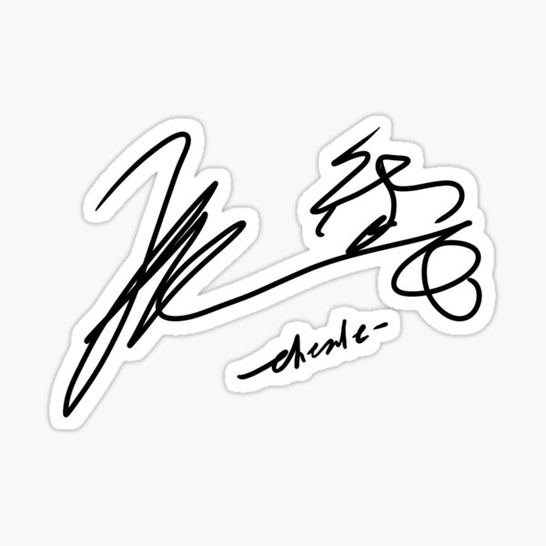 Zhong Chenle Signature - NCT