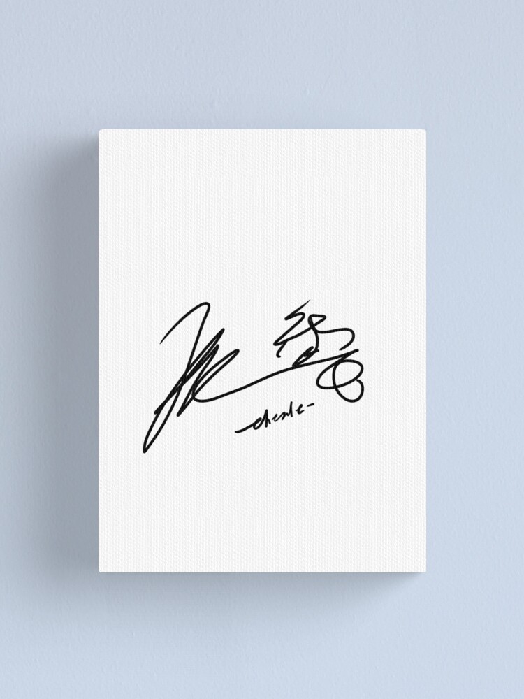 Zhong Chenle Signature - NCT