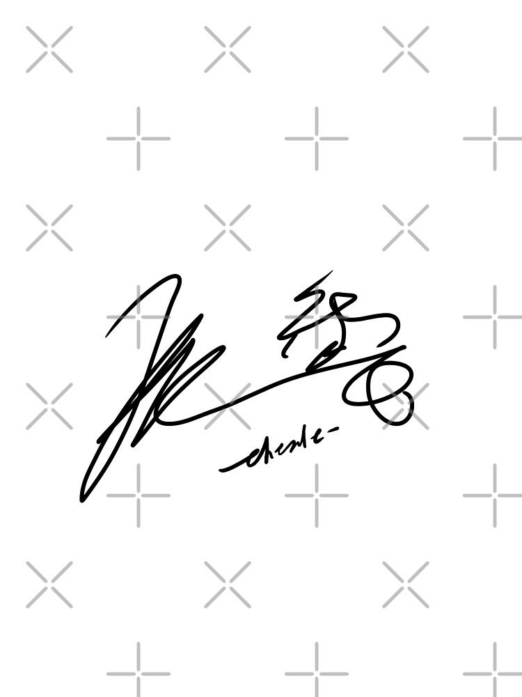 Zhong Chenle Signature - NCT