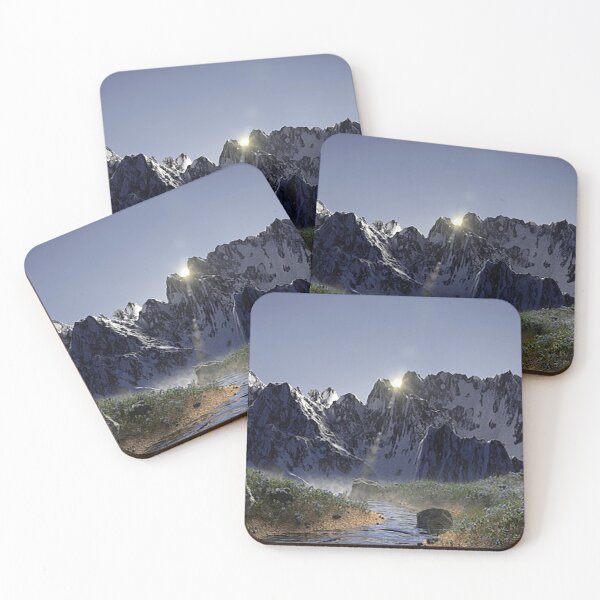 Item preview, Snow covered mountain stream, photo designed and sold by Nostrathomas66.