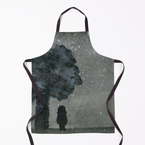 Item preview, A Lonely Night Watercolor Painting designed and sold by Eugenia Alvarez.