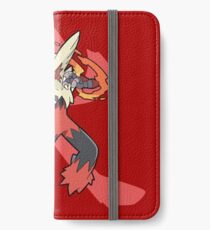 Blaziken With Fire Kanji iPhone Wallet/Case/Skin