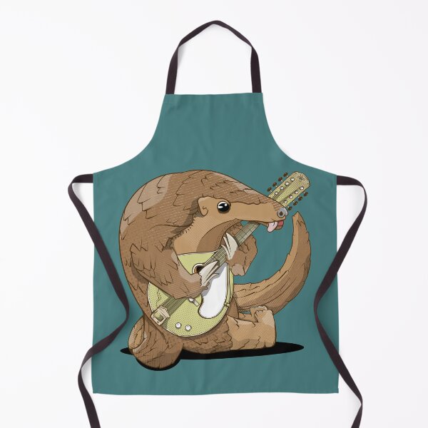 Item preview, Pangolin playing a mandolin designed and sold by piedaydesigns.