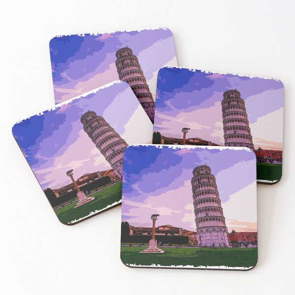 Item preview, Torre di Pisa Italia - Tower of Pisa Italy -  Comics - Digital Paint designed and sold by RazzArt.