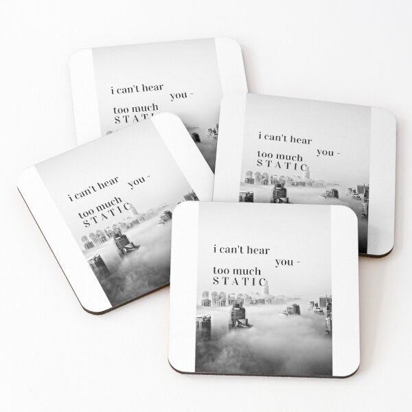 Static Coasters (Set of 4)