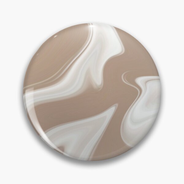 Item preview, Mocca Brown White Marble Liquid Artwork designed and sold by Repayh.