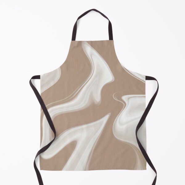 Item preview, Mocca Brown White Marble Liquid Artwork designed and sold by Repayh.