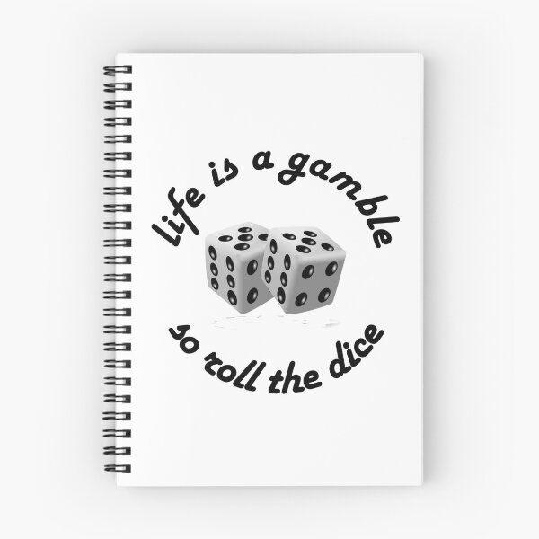 Item preview, life is a gamble designed and sold by rclsivcreative.
