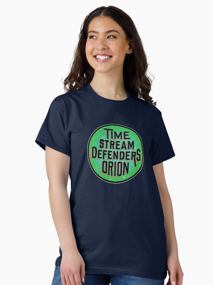 Thumbnail 2 of 7, Classic T-Shirt, Timestream Defenders Orion designed and sold by CrownAndThistle.