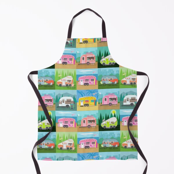 Item preview, Camping trailer caravan pattern designed and sold by skylove94.