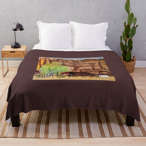 Item preview, Lone White Horse in Canyon de Chelly designed and sold by KylesArtwork.