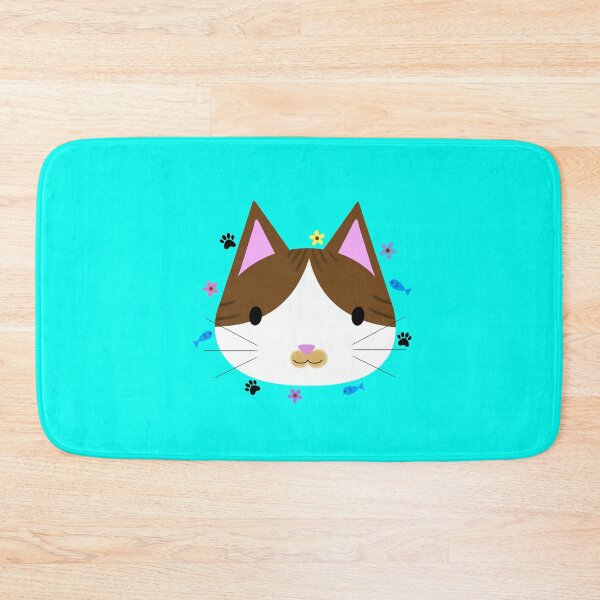 Item preview, Cute White and Brown Cat designed and sold by TheeForestFox Shop.