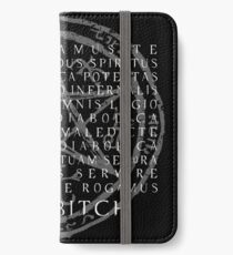 Übernatürlich - Exorzismus, Adios B * tch iPhone Flip-Case/Hülle/Skin