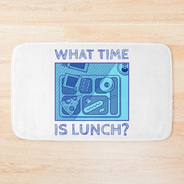 Item preview, What Time is Lunch - School designed and sold by TKsTees.