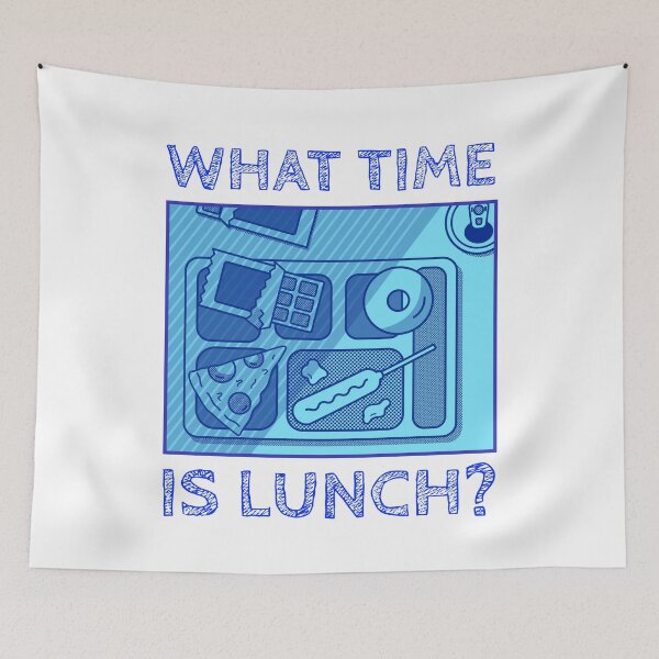 Item preview, What Time is Lunch - School designed and sold by TKsTees.