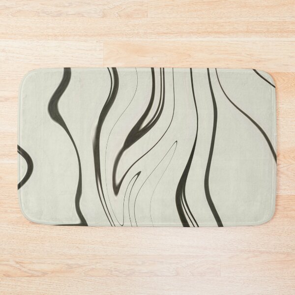 Item preview, Black And White Marble Liquid Artwork designed and sold by Repayh.