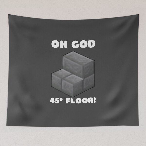 Item preview, OH GOD 45 DEGREE FLOOR designed and sold by notakename.