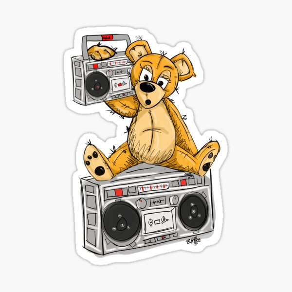 Artikel-Vorschau von Dj Teddy Bear Boombox, designt und verkauft von Bread.