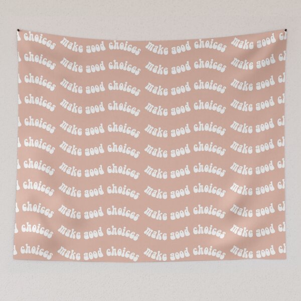 Item preview, Make Good Choices Pink Pattern designed and sold by meandmissb.