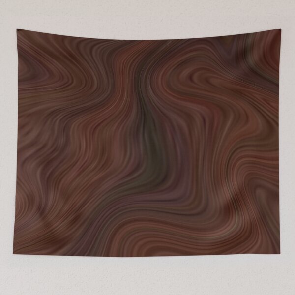 Item preview, Deep Brown Marble Liquid Artwork designed and sold by Repayh.