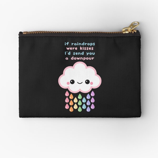 Cute Cloud Love Zipper Pouch